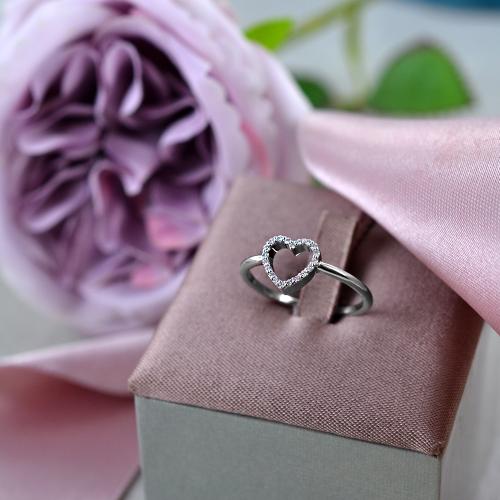 Comete gioielli 2024 anello cuore