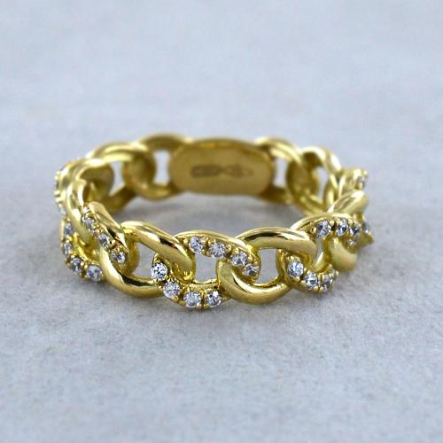Anello on sale catena oro