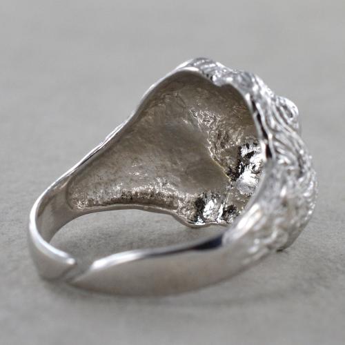 YAHOYA Anello Largo Da Uomo 12 Mm In Acciaio Al Titanio - Anello Lucido Grande - Gioielleria Maschile - 12