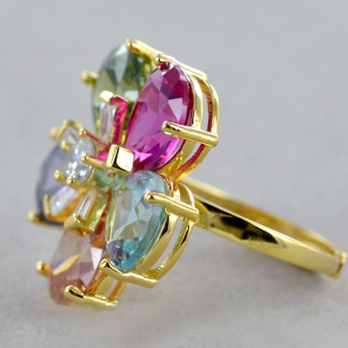 Banemi Anello Mignolo Donna Anello Ragazzo Nero con Zirconia Cubica Azzurro Anello Ipoallergenico Regalo Fidanzata Anello 10