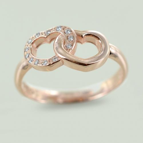 Anello regolabile goccia in argento 925 rodiato