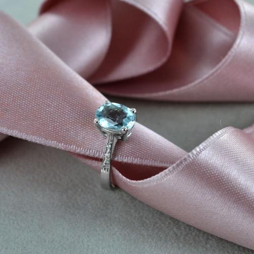Anello acquamarina tiffany store