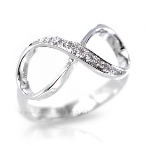 Anello di fidanzamento minimalista • Solitario in argento sterling 925 • Diamante simulato da 1 carato CZ • Anello da viaggio - Italia