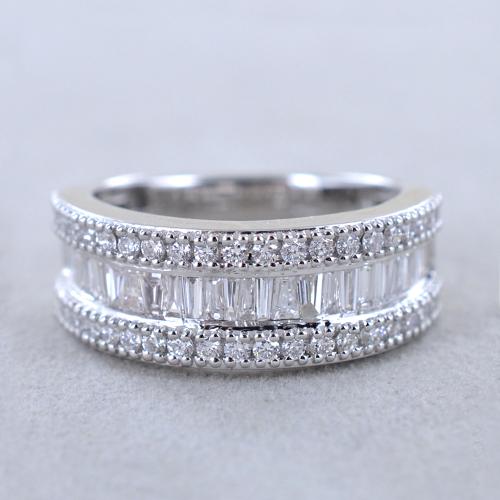 Veretta diamanti taglio baguette on sale