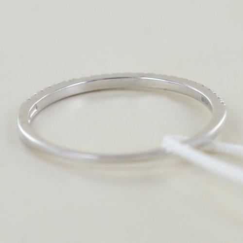Fedina oro cheap bianco sottile