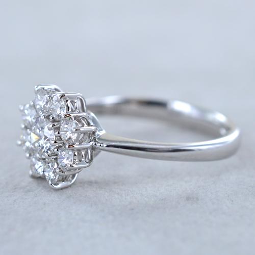 Anello Rosetta di Diamanti Gioielloro La tua gioielleria online