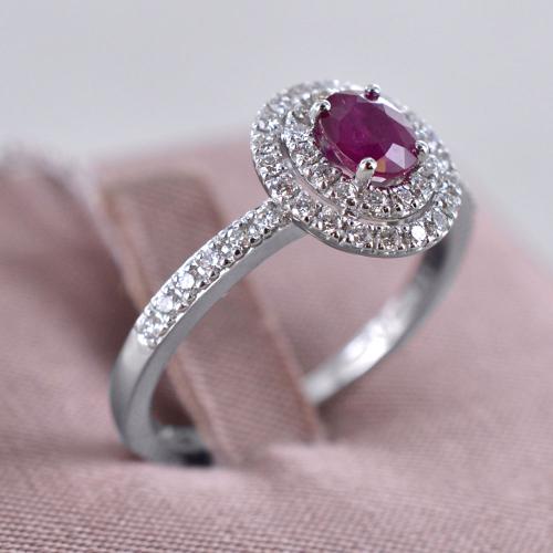 Anello rubino e diamanti salvini clearance