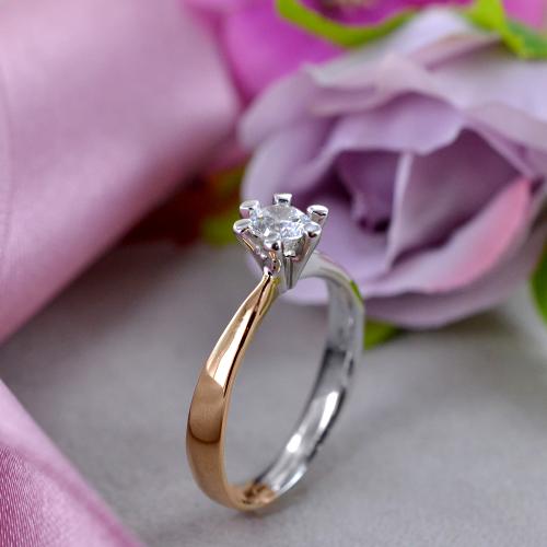 Solitario on sale classico anello