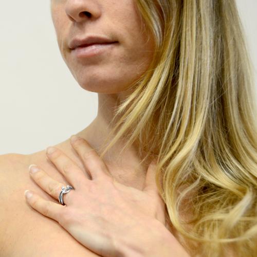 Anello intrecciato tiffany hot sale