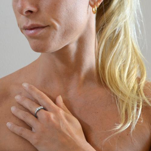 Anello Stile Antico Siciliano - Toppa Grande - Gioielleria Pensieri D - Foto 2