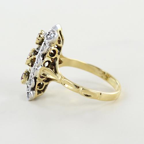 Anelli vintage oro giallo new arrivals