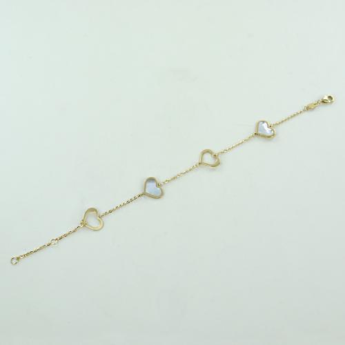 Accurist Largo Massiccio Bracciale Placcato Oro Madreperla 