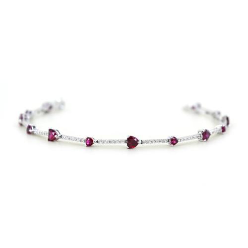 Bracciale rubino hotsell
