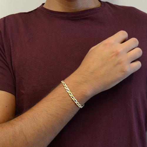 Xmsrn Bracciale Vintage Occhio Diavolo Bracciale Occhio Blu