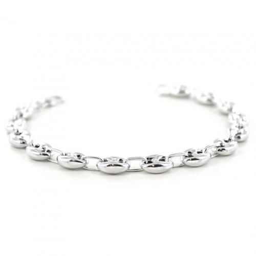 Bracciale Uomo Catena Maglia Marina In Argento 925 – 14mm, 8.26 Pollici, Fatto A Mano Turchia - Foto 2
