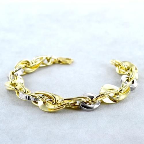 Bracciale Catana Rolo Oro Giallo 10 Carati, Larghezza 5 Mm, Lunghezza 17.8 Cm, Per Uomo E Donna