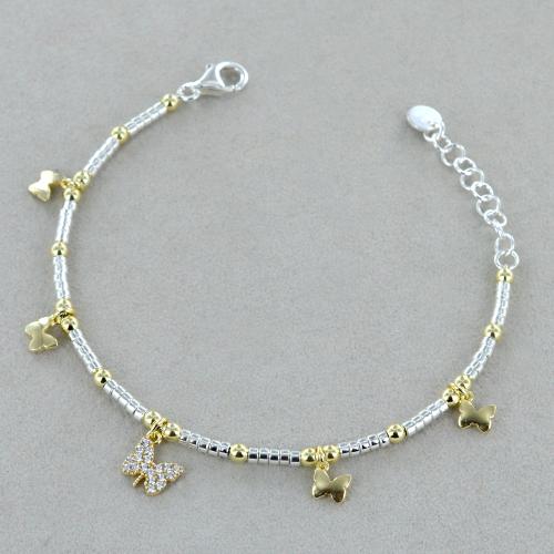 Bracciale uomo catena grumetta in acciaio inox braccialetto cubano