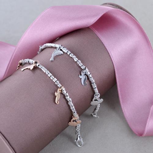 Bracciale Catena Argento Placcato Con Topazio Rosa Fuoco Ovale - Gioiello Handmade