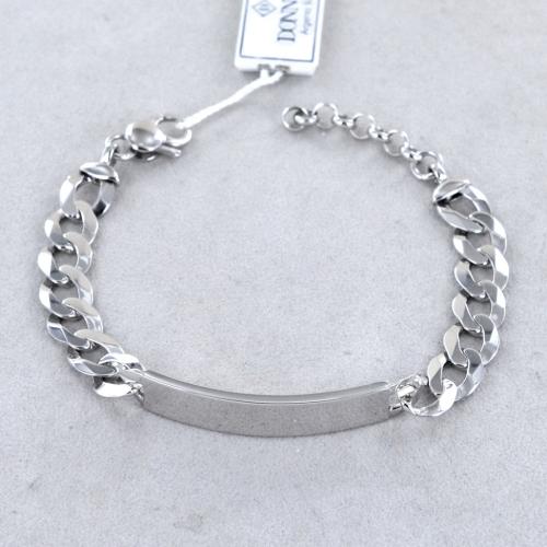 Bracciale Bambino In Argento 925 Massiccio, Modello Singapore, Lunghezza Regolabile 11-16 Cm