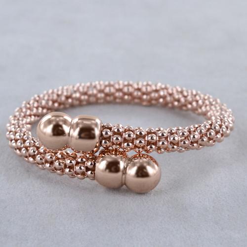 Bracelet Perles Orchidee Acier Inox Argento - Bijou Femme Réglable - Neuf Avec étiquettes