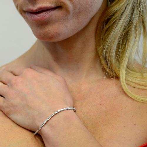 Bracciale tennis 1 carato prezzo best sale
