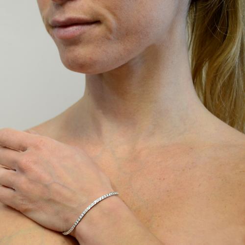 Bracciale Tennis in oro e Diamanti da un carato Gioielloro La tua gioiel