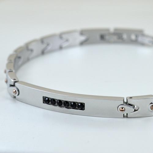 Bracciale Rodiato Con Cubic Zirconia - Foto 6