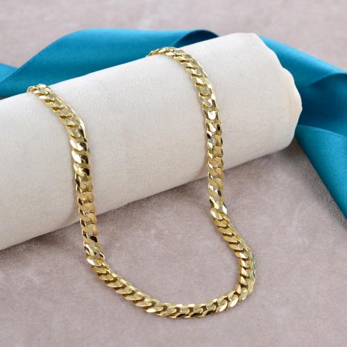 Catena A Cordoncino NKlaus In Oro Giallo 333, 50 Cm, 1,2 Mm, 2,2 G, Lucida, Senza Tempo, Unisex