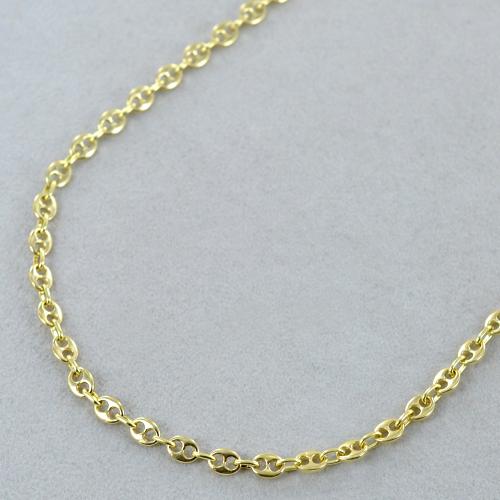 Collana A Catena In Oro Giallo 750 18 Kt, Larghezza 4,40 Mm, Lunghezza A Scelta E Oro Giallo, Colore: Oro Giallo, Cod. 18PH04 - Foto 4