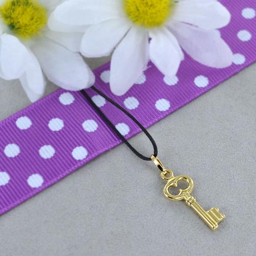 Ciondolo Chiave In Oro Giallo - Il Bello Del Lusso - Foto 4