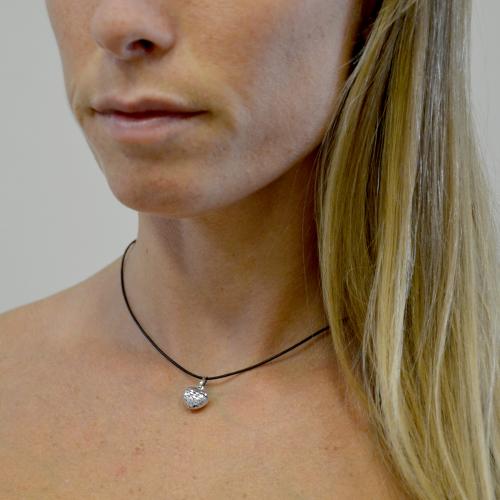 Parure Anello Orecchini E Ciondolo Con Diamanti E-VVS2 - Scermino Gioielli