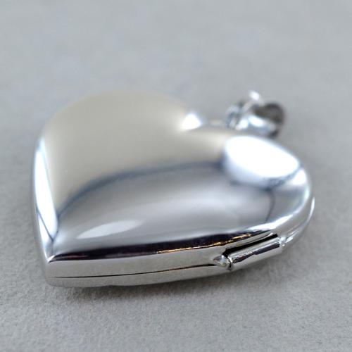 Mavi jewel ciondolo in acciaio personalizzabile con frase o foto con incisione laser indelebile (cuore