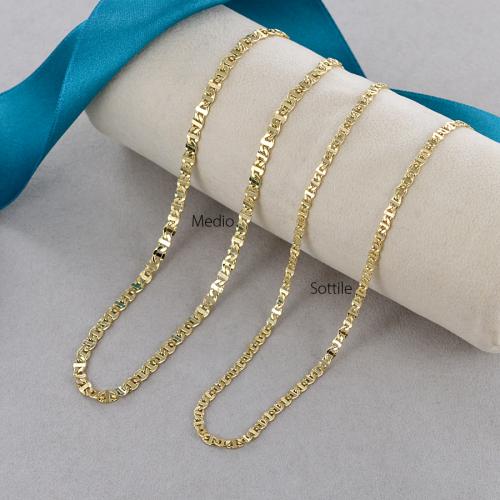 Collana con catena a maglie Mariner in oro giallo 14K