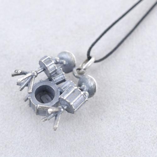 Collana Per Batteristi - Ciondolo Bacchette In Lega Di Titanio Con Catena | Gioiello Musicale Per Uomini E Donne - Foto 13