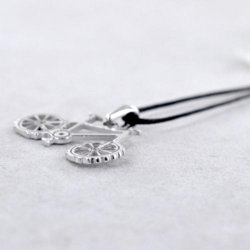 Charm In Argento Sterling 925 Per Bicicletta, Stile Sportivo, Con Ciondolo A Forma Di Bicicletta, Per Braccialetti Pandora (B - Foto 4