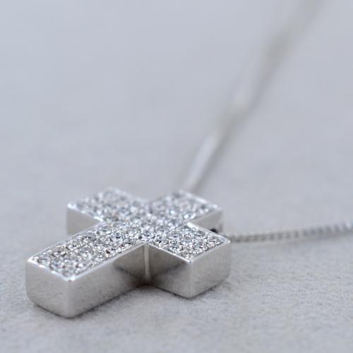 Miluna Diamantissima - Collana Argento Con Croce E Diamanti CLD4470 - Foto 6