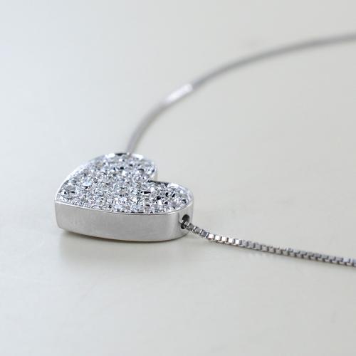 Collana A Cuore In Argento Sterling - Italia - Foto 2
