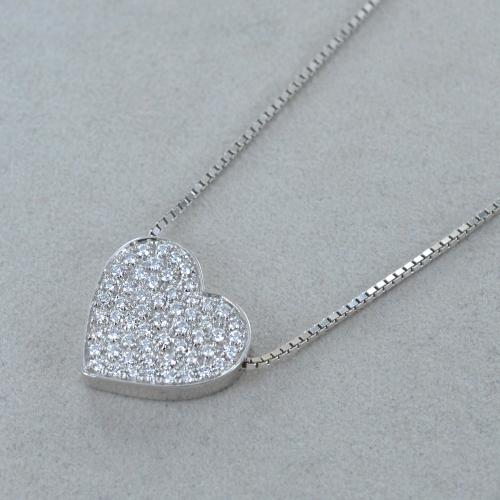 Collana a mezzo cuore discount