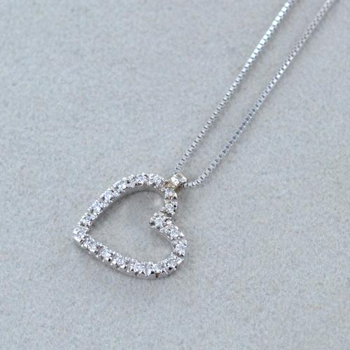 Pendentif Collier Cœur - Charm Cœur Pour Chaîne - Bijou Femme Mode
