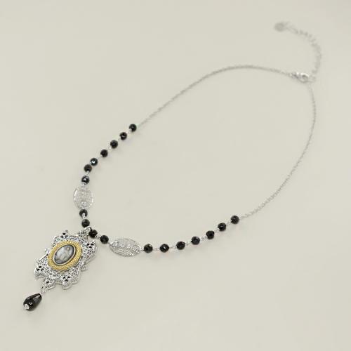 Collana Girocollo In Pizzo Vintage Elegante, Ciondolo Regolabile, Accessorio Moda Donna Per Serate E Feste - Scegli Il Colore