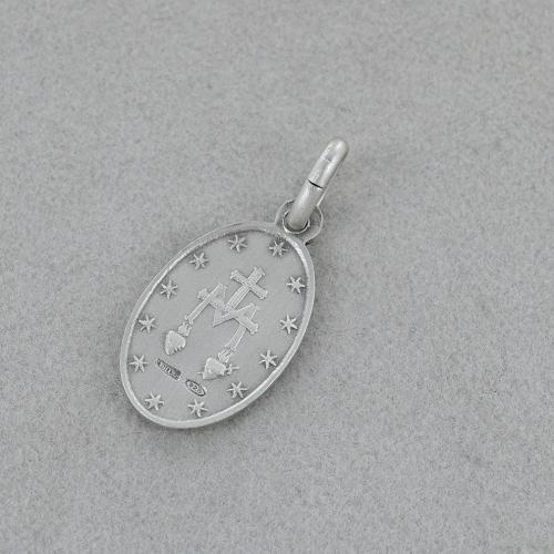 Collana Vergine Maria in acciaio inox | Xenos