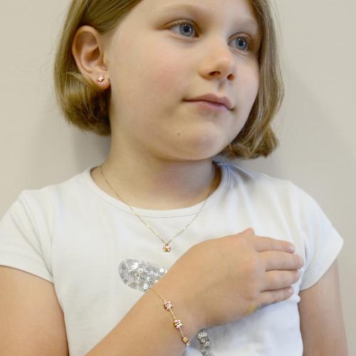 U-M - Collana Con Ciondolo a Forma Di Farfalla, Di Alta Qualità, per