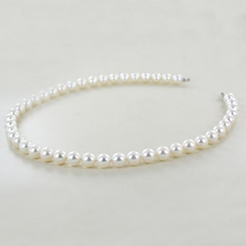 Collana Triplo Filo | perle bianche | Perle d'acqua dolce | Collana