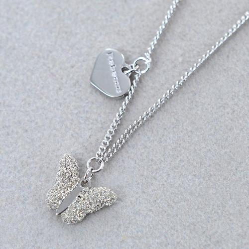 Tuscany Silver Collana Catenina Donna In Argento Sterling 925 Riciclato - Gioiello Etico E Ipoallergenico - Confezione Regalo