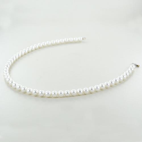 Collana Di Perle Finte Donna 8mm – Perle Bianche Classiche Con Catena Di Estensione, Per Matrimoni E Cerimonie - 3