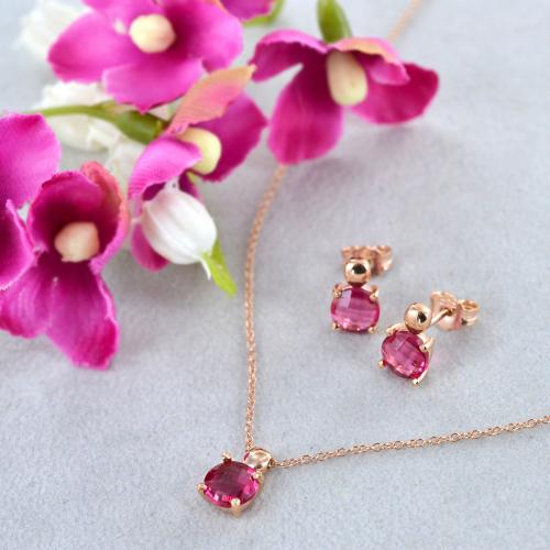 Collana Rajola - Candy - Multifilo - Quarzo Rosa - Madreperla - 544252 - Foto 8