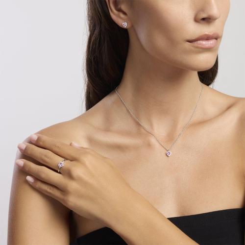 Girocollo MABINA In Argento 925 Con Zirconi – Desiderio Infinito – Choker Elegante