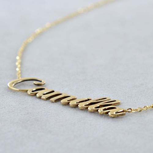 Collana Cuore con nome inciso - Collana Cuore nomi personalizzata - Co