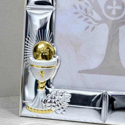 Cornice 13x18 Argento Cornice Portafoto Nascita Bambina