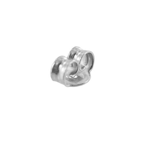 40 Pezzi/20 Paia di Chiusure a Farfalla, Orecchini di Ricambio in Argento Sterling e Oro Argentato, Chiusure di Sicurezza